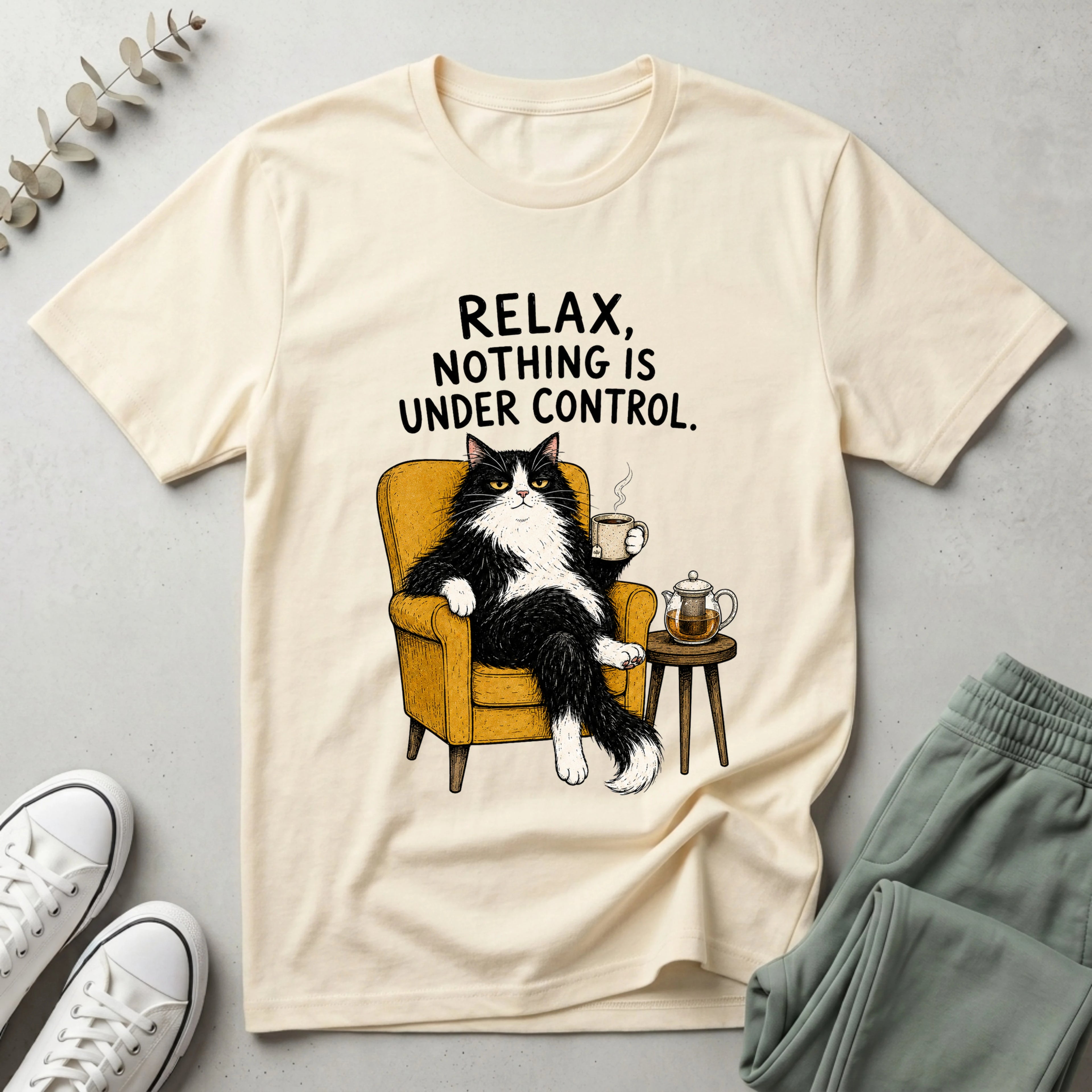 Relax Nothing Is Under Control T-Shirt