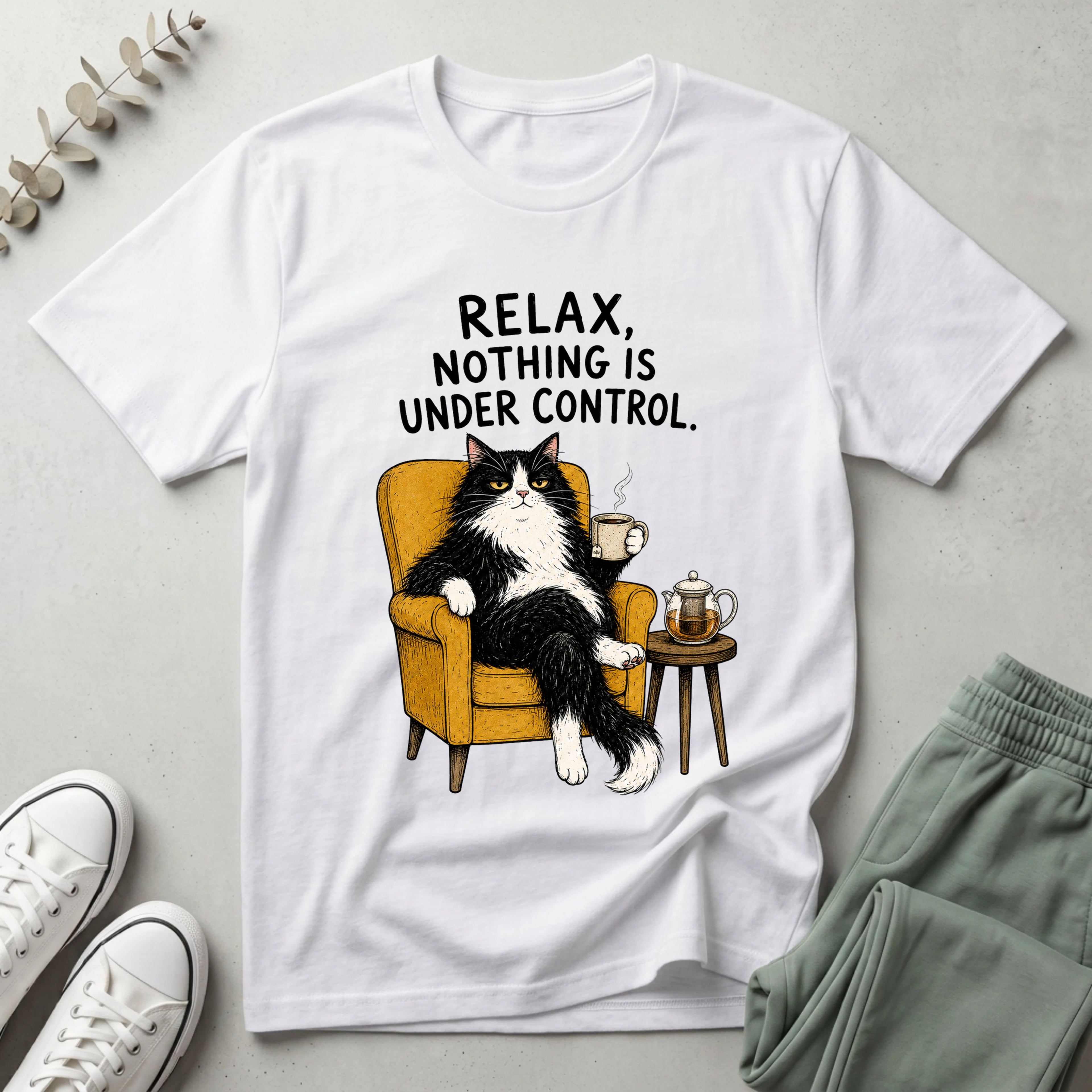 Relax Nothing Is Under Control T-Shirt