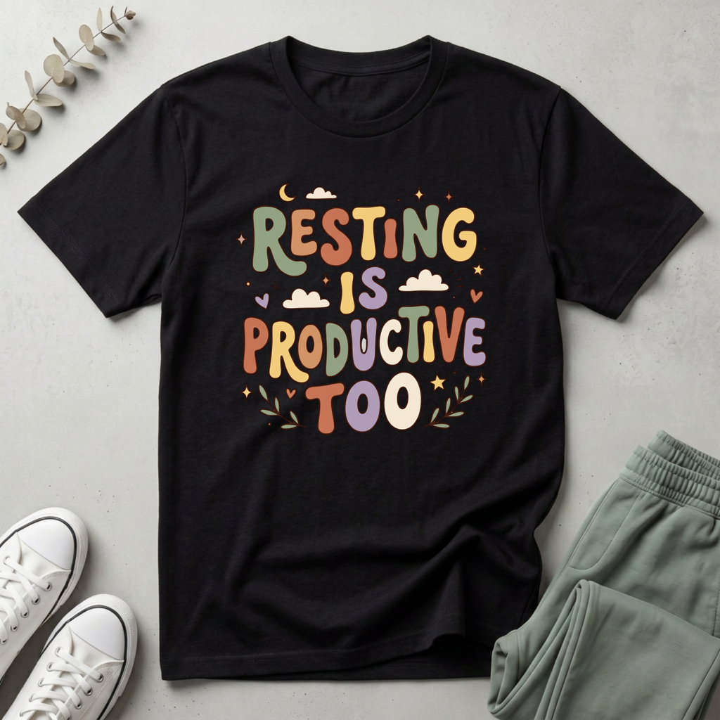 Resting Is Productive Too T-Shirt