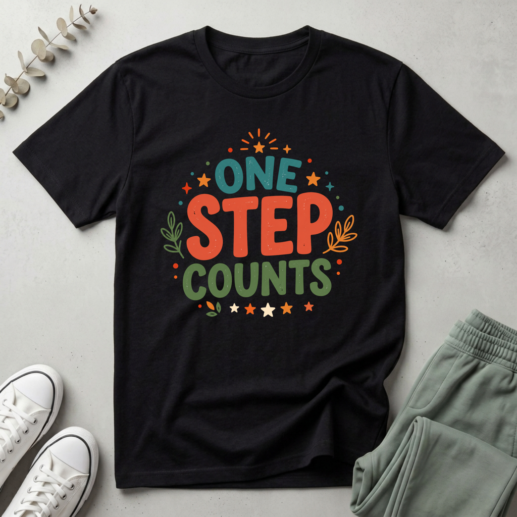 One Step Counts T-Shirt