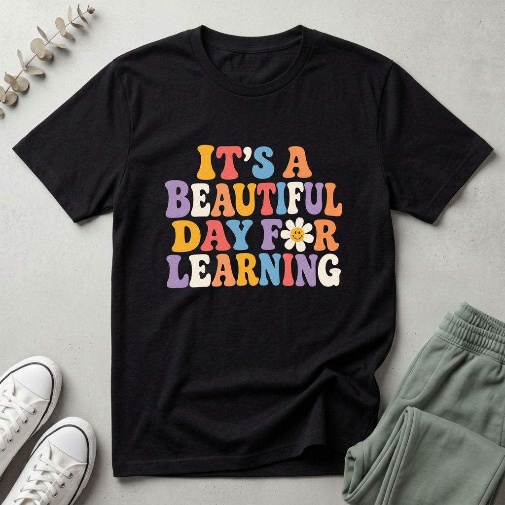 It's A Beautiful Day To Learning T-Shirt