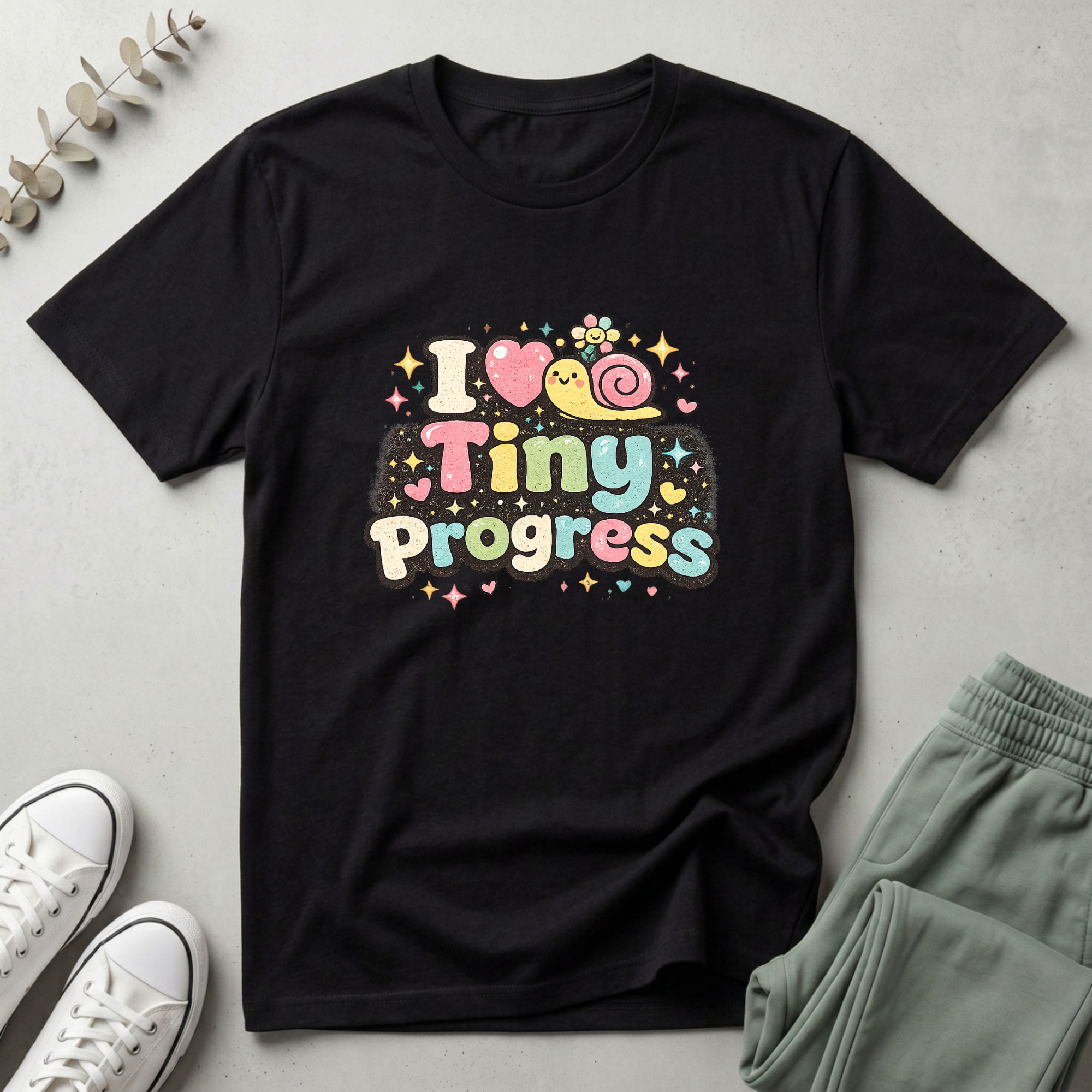 I Love Tiny Progress T-Shirt