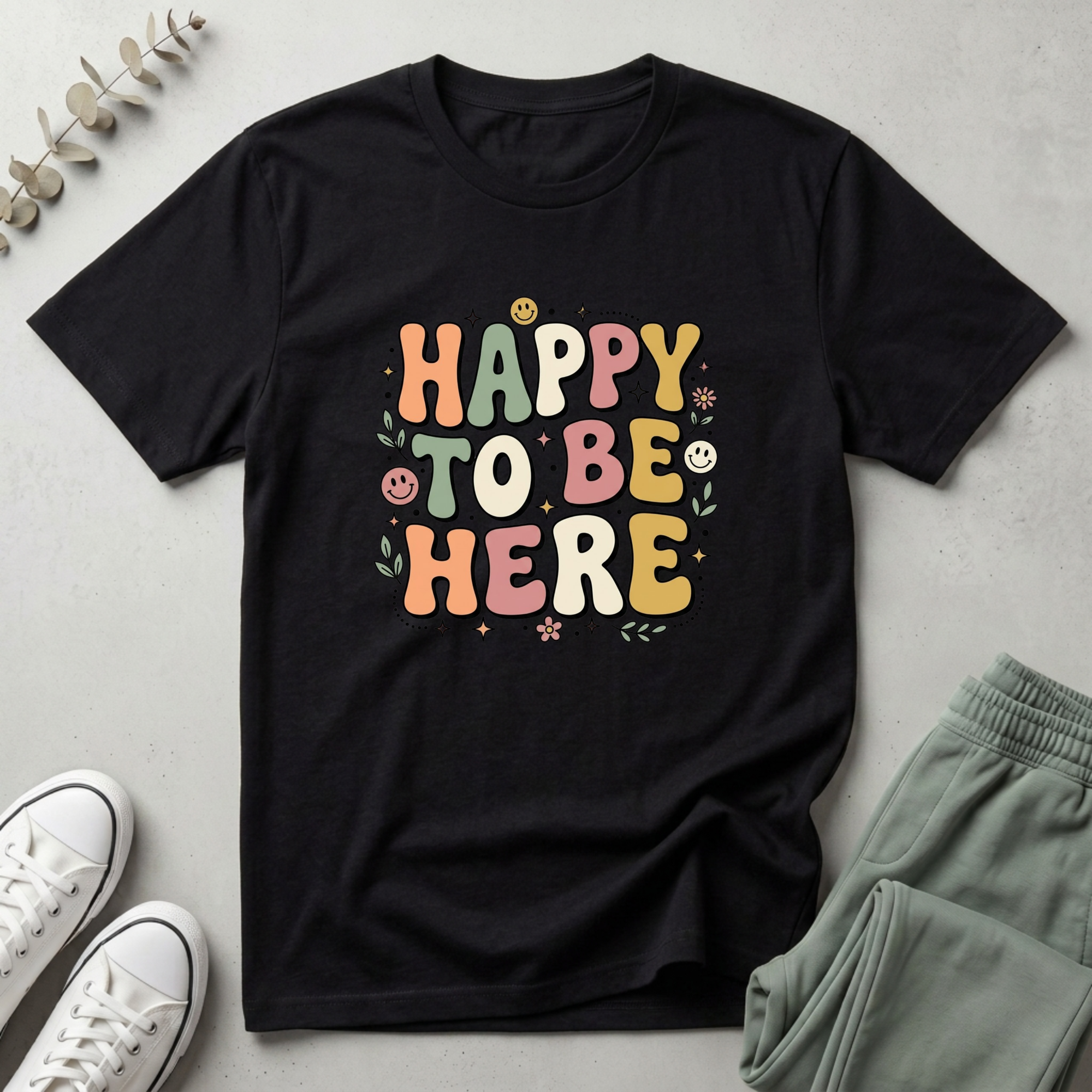 Happy To Be Here T-Shirt
