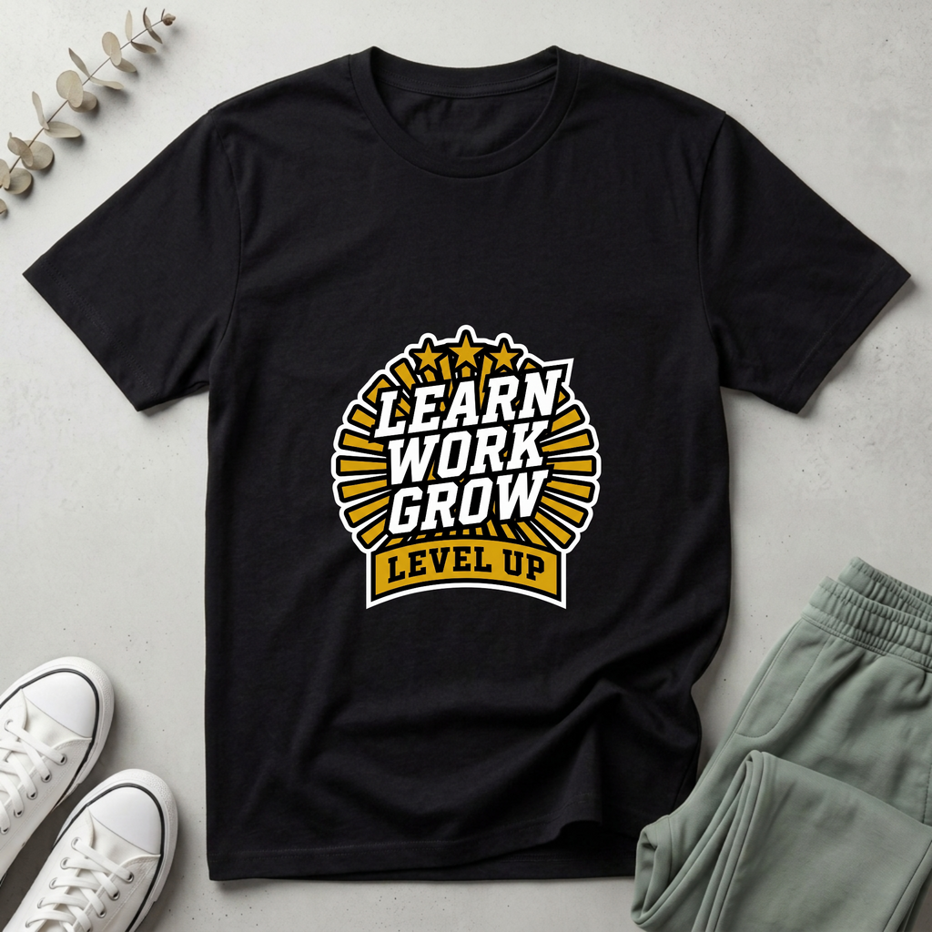 Learn Work Grow T-Shirt