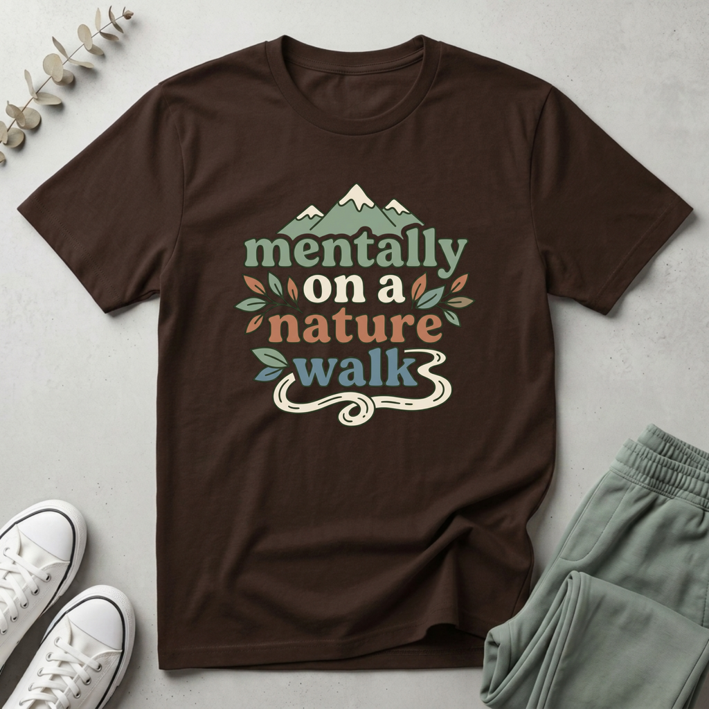 Mentally On A Nature Walk T-Shirt