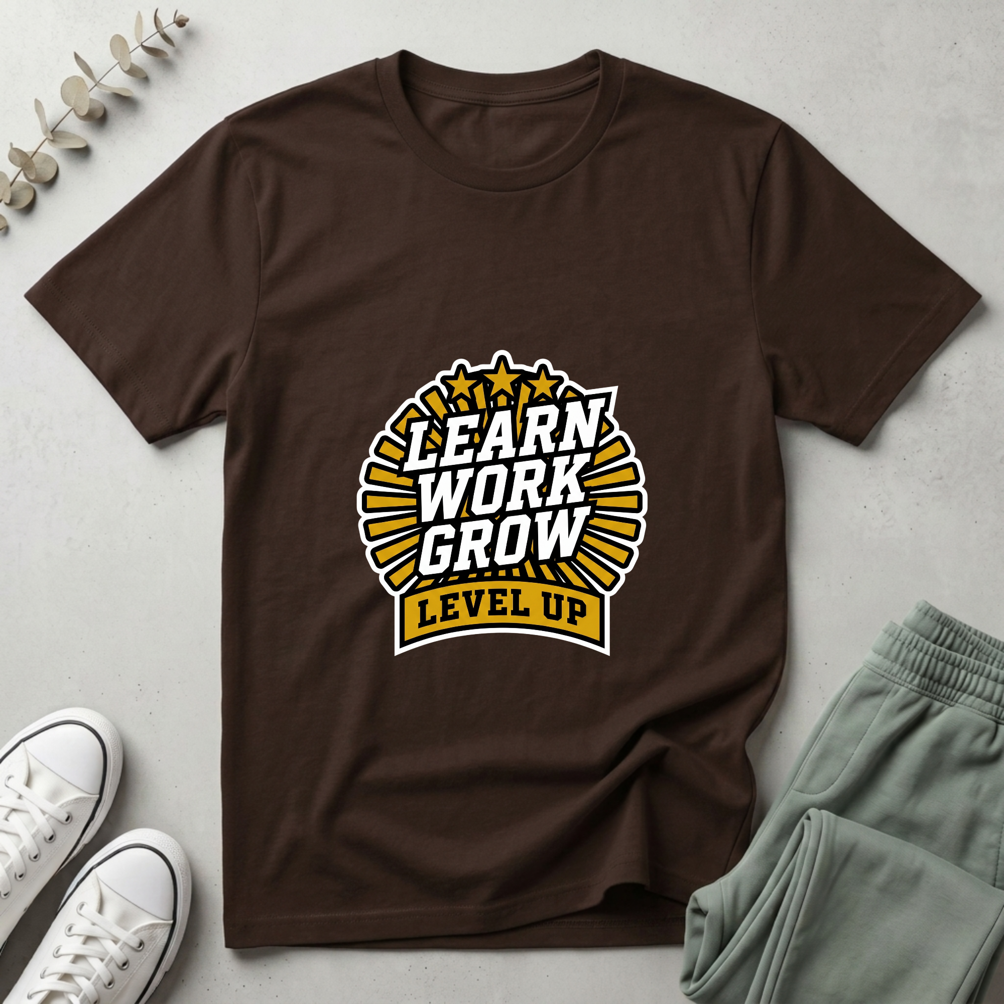 Learn Work Grow T-Shirt