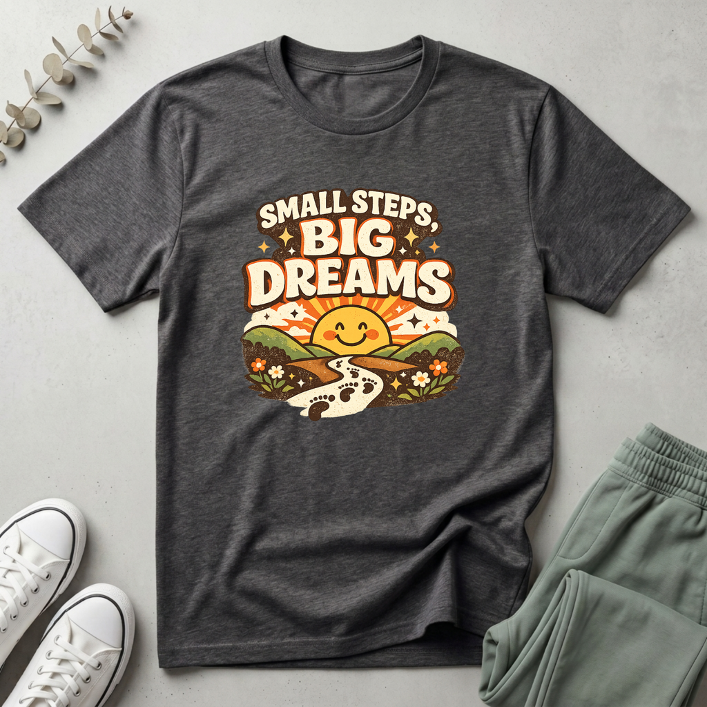 Small Steps Big Dreams T-Shirt