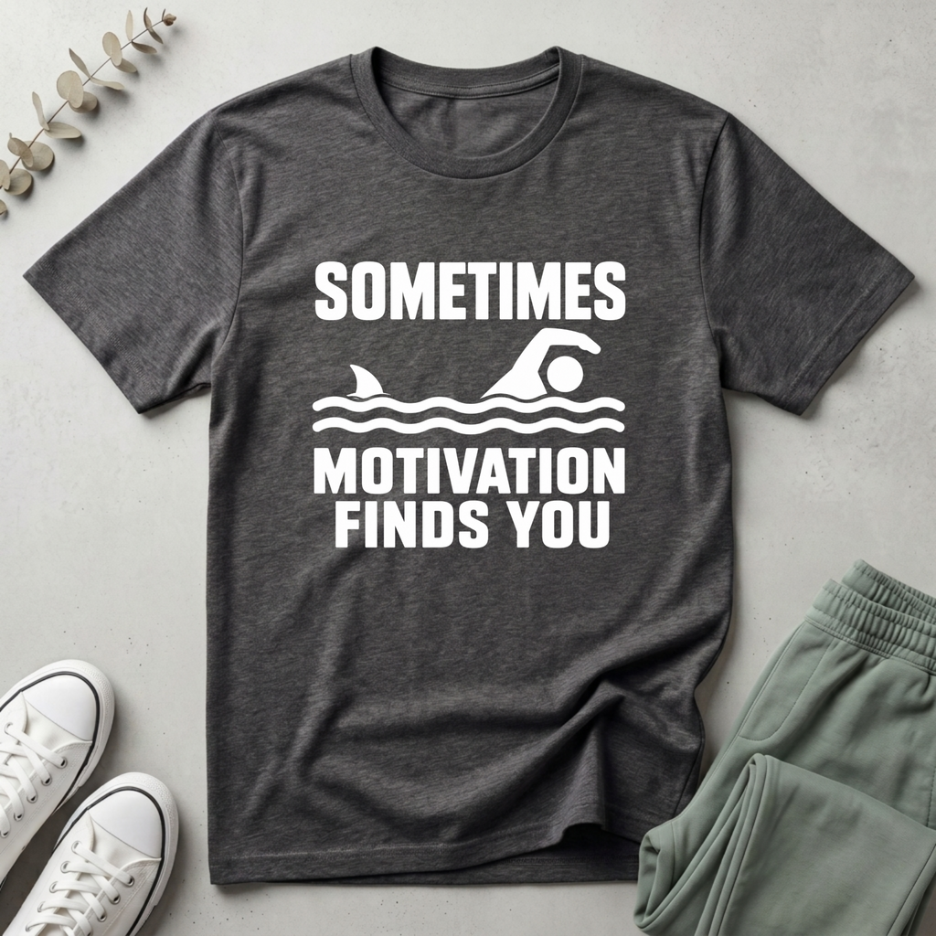 Sometimes Motivation Finds You T-Shirt