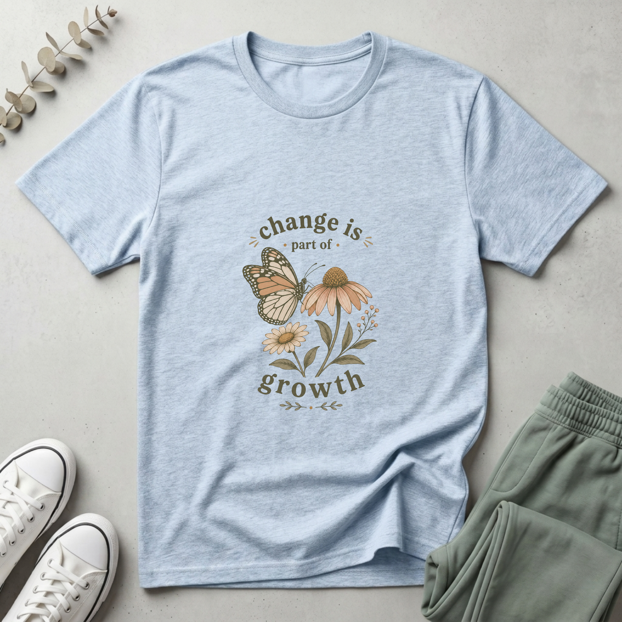 Change Is Part Of Growth T-Shirt