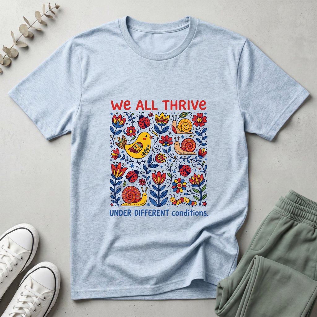 We All Thrive Under Different Conditions T-Shirt