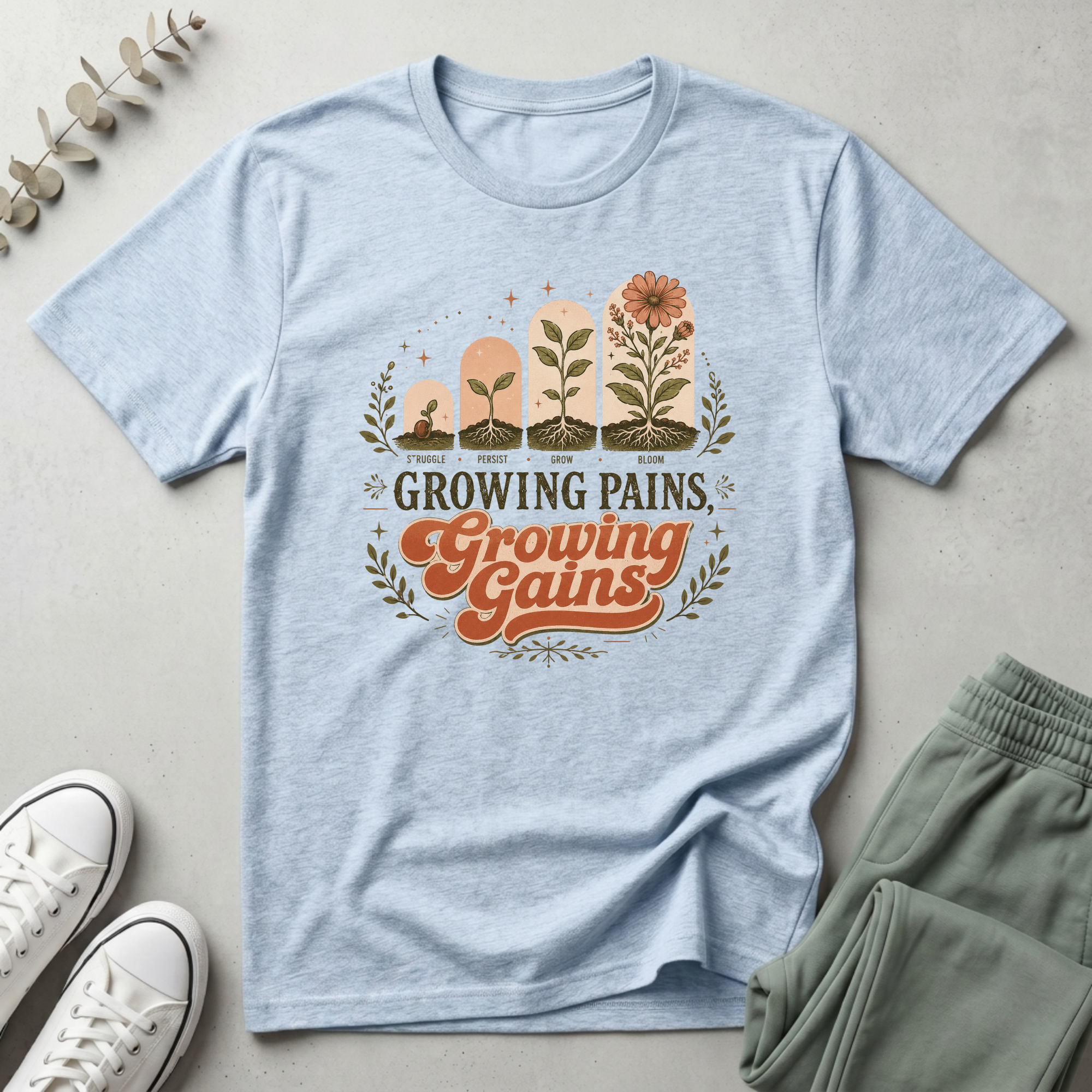 Growing Pains Growing Gains T-Shirt