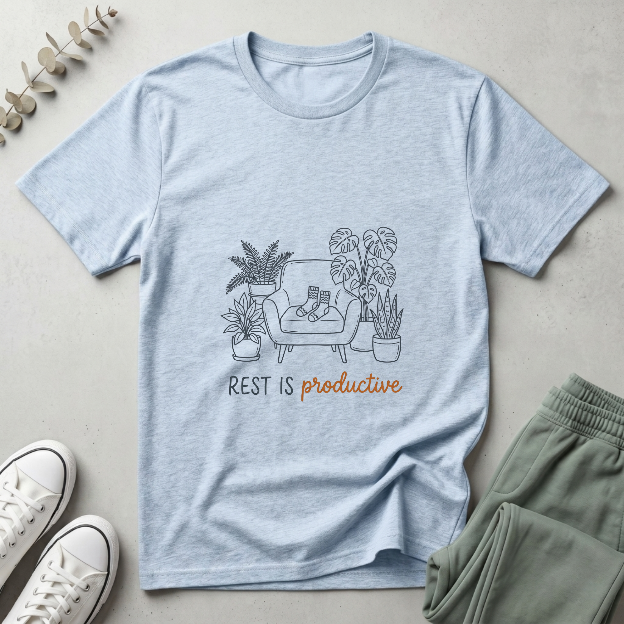 Rest Is Productive (2) T-Shirt