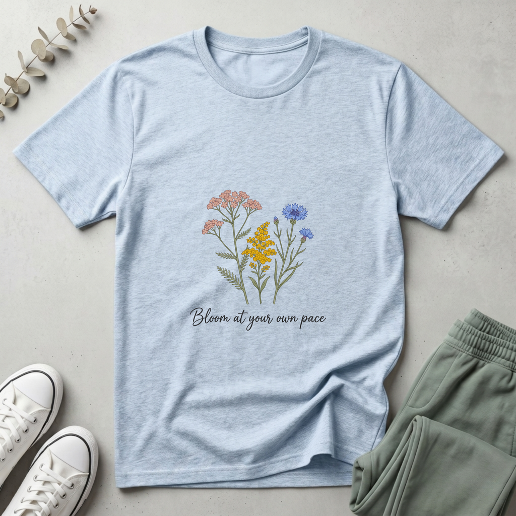 Bloom At Your Own Pace T-Shirt