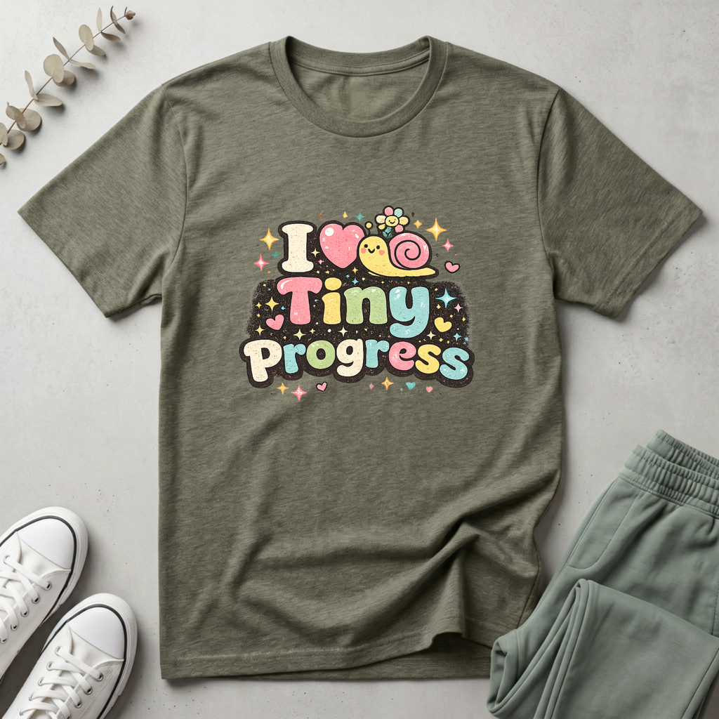 I Love Tiny Progress T-Shirt