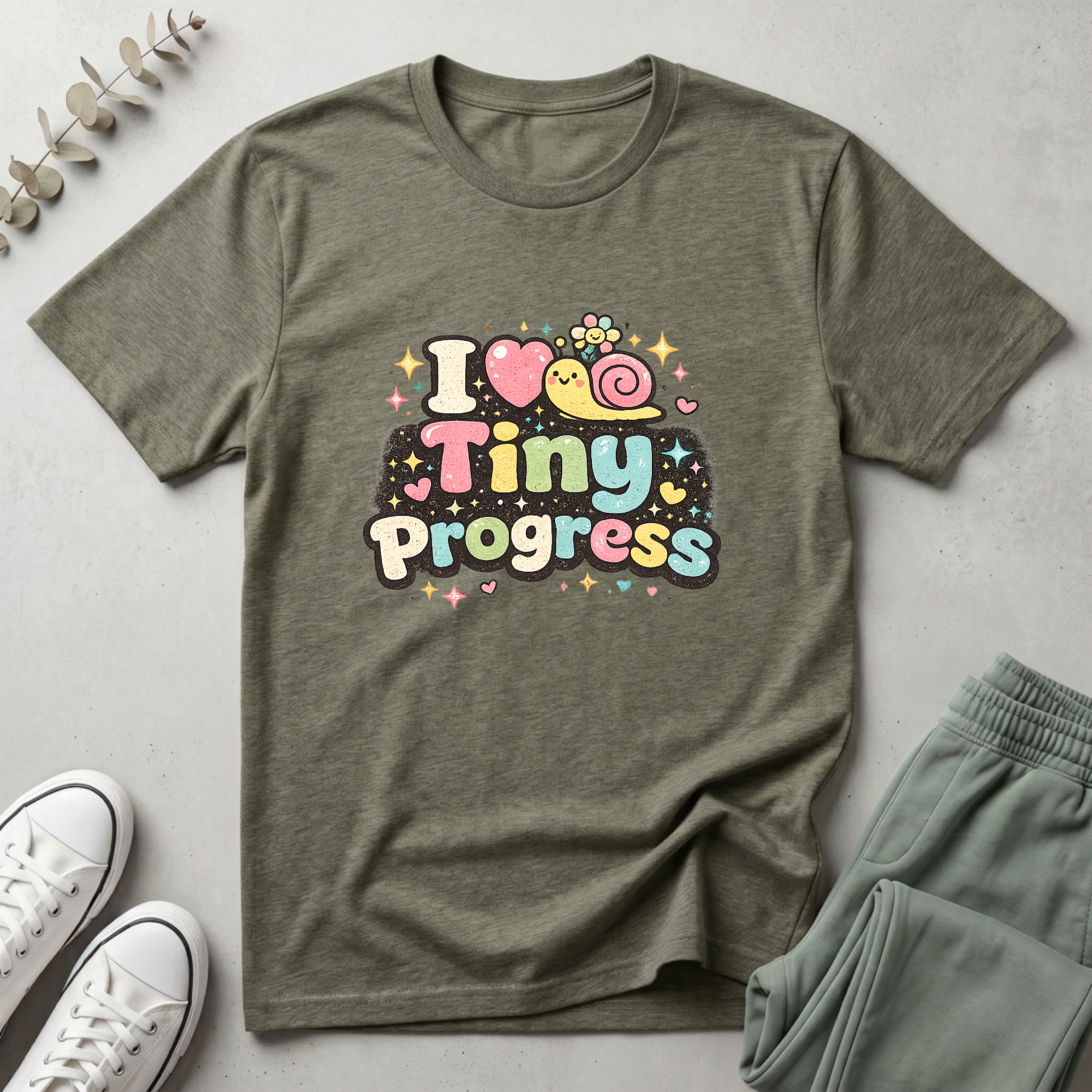 I Love Tiny Progress T-Shirt