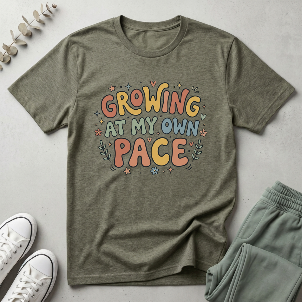 Growing At My Own Pace T-Shirt