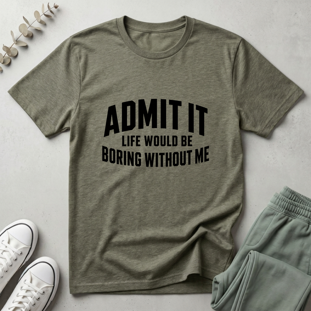 Life Boring Without Me T-Shirt
