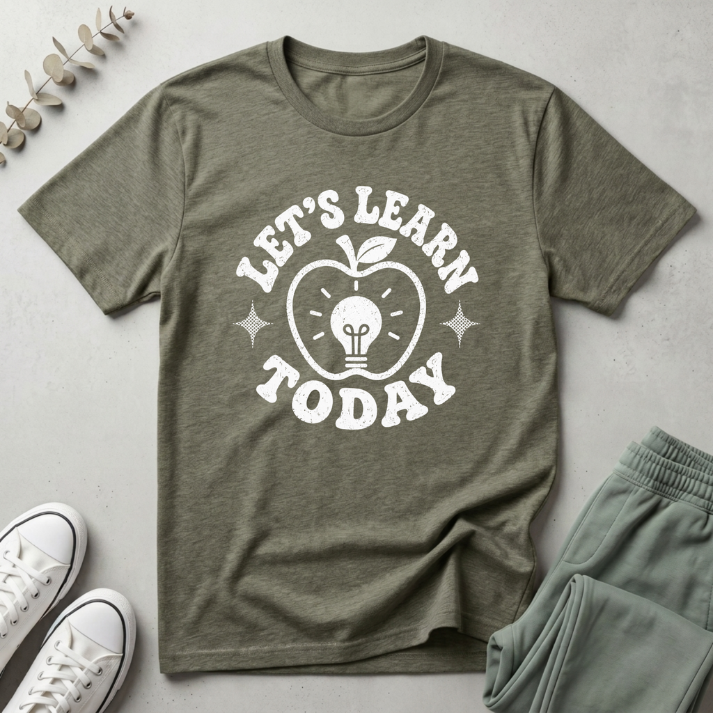 Let's Learn Today T-Shirt