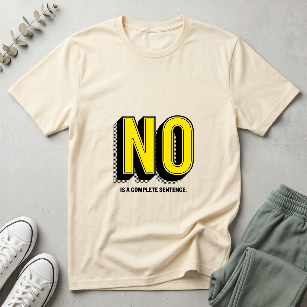 No Is A Complete Sentence T-Shirt