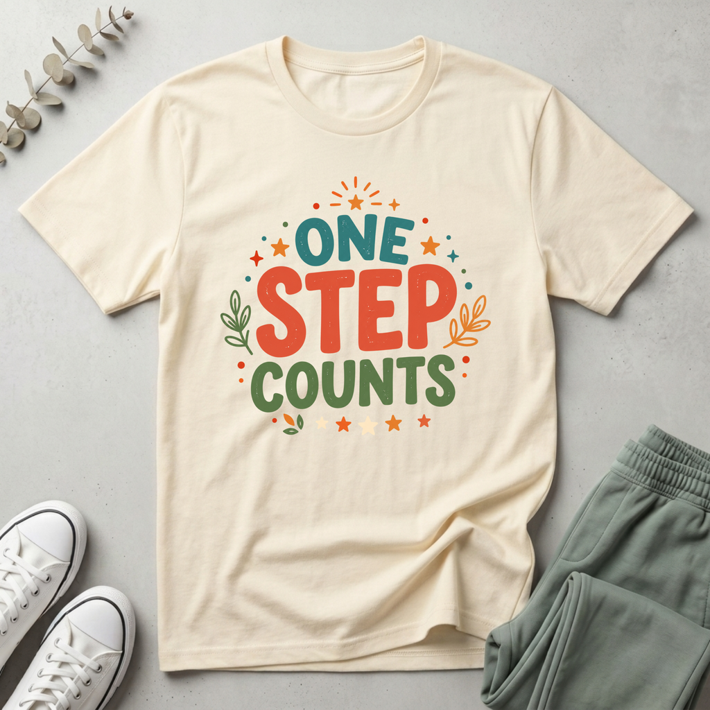One Step Counts T-Shirt