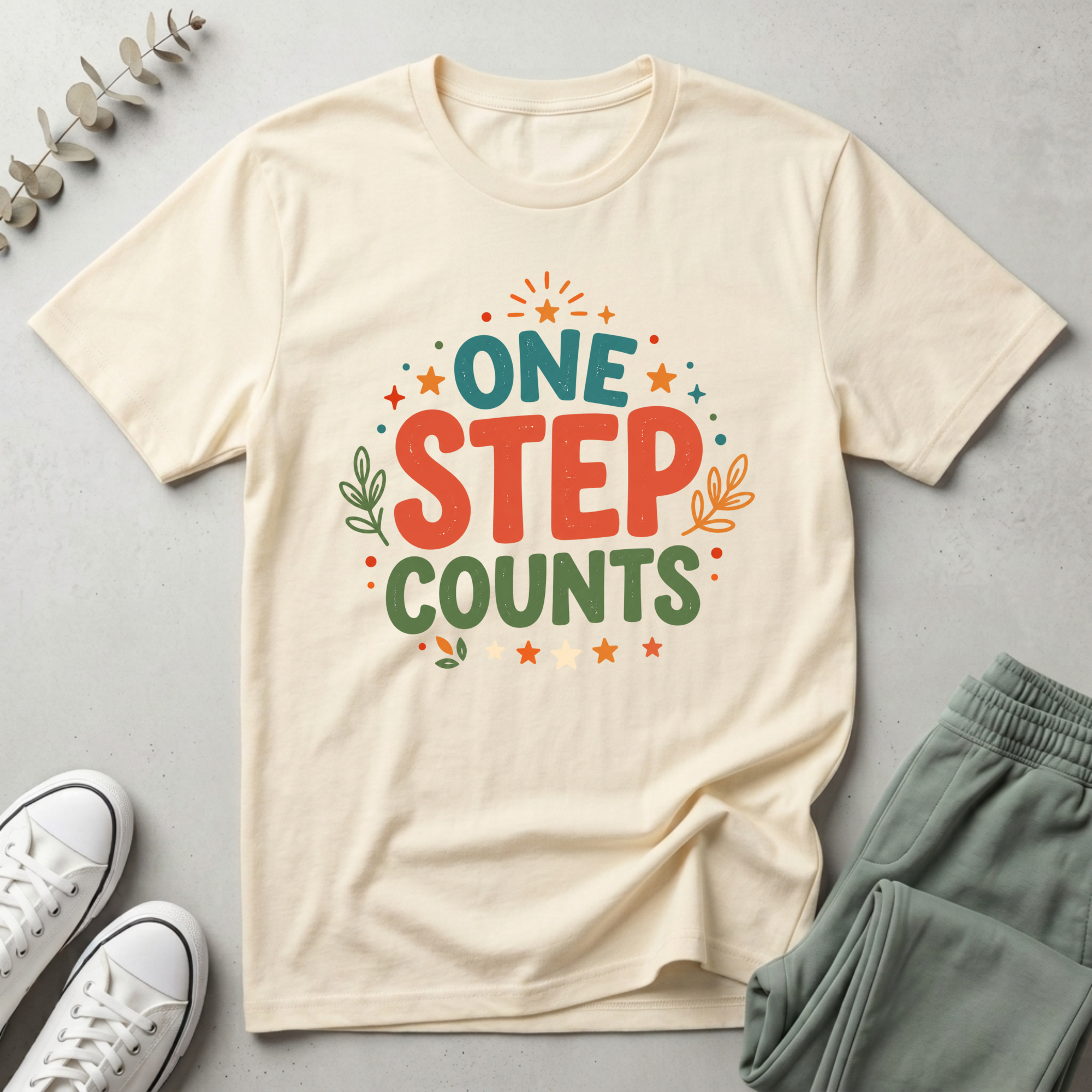 One Step Counts T-Shirt
