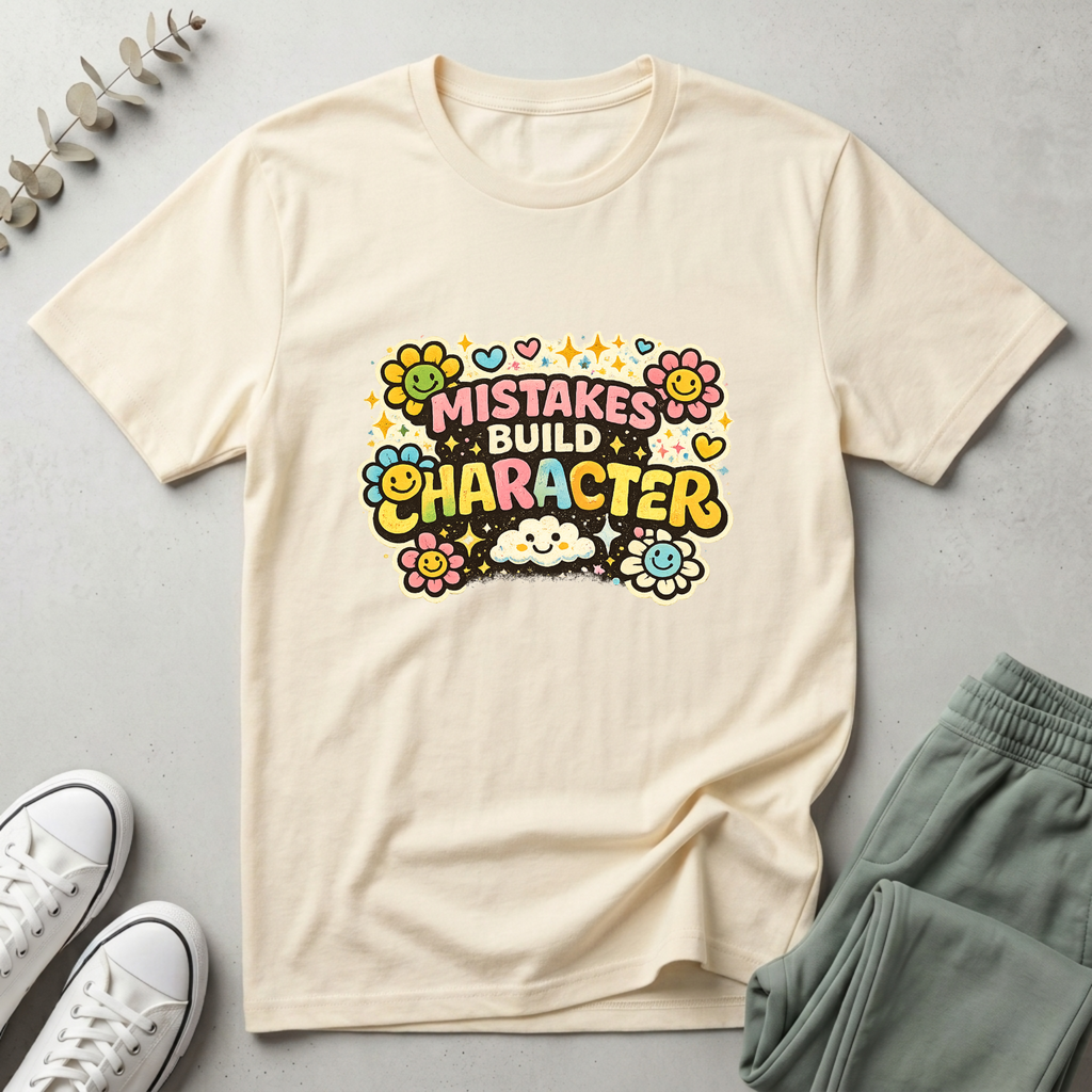 Mistakes Build Character T-Shirt