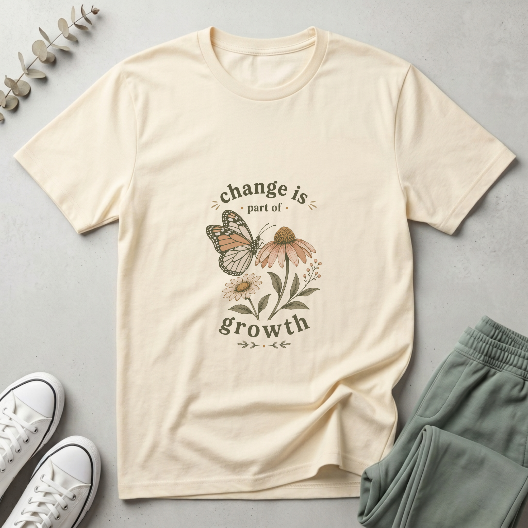 Change Is Part Of Growth T-Shirt