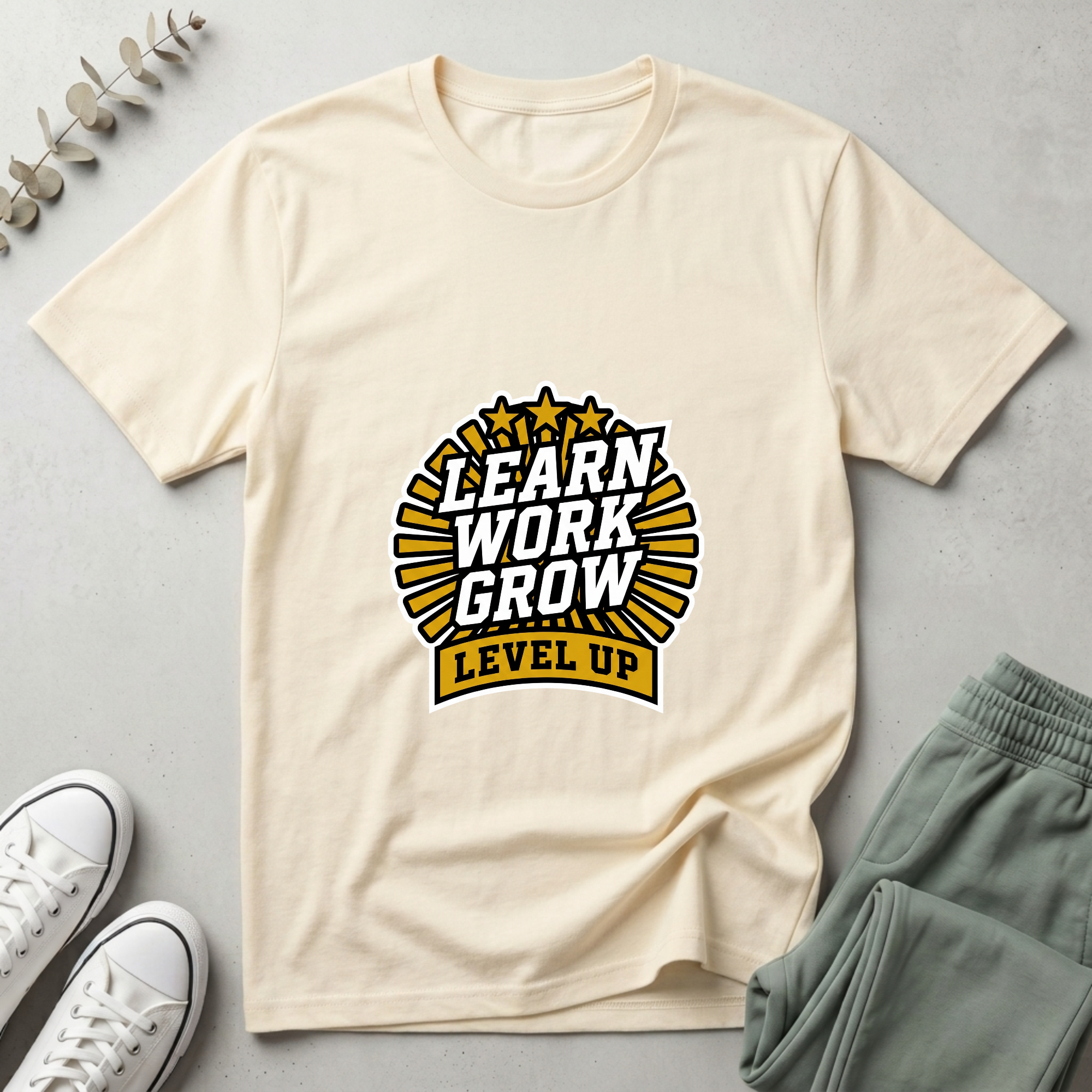 Learn Work Grow T-Shirt