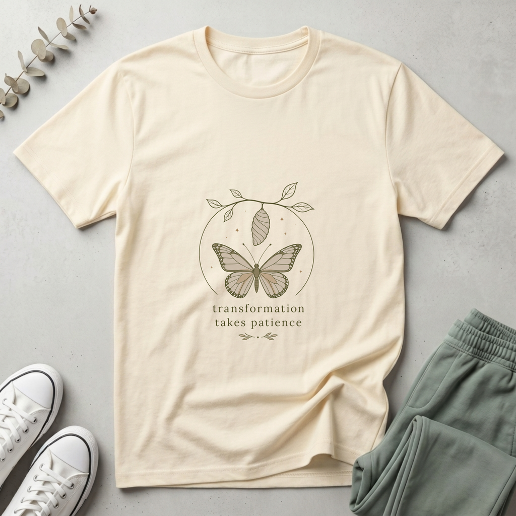 Transformation Takes Patience T-Shirt