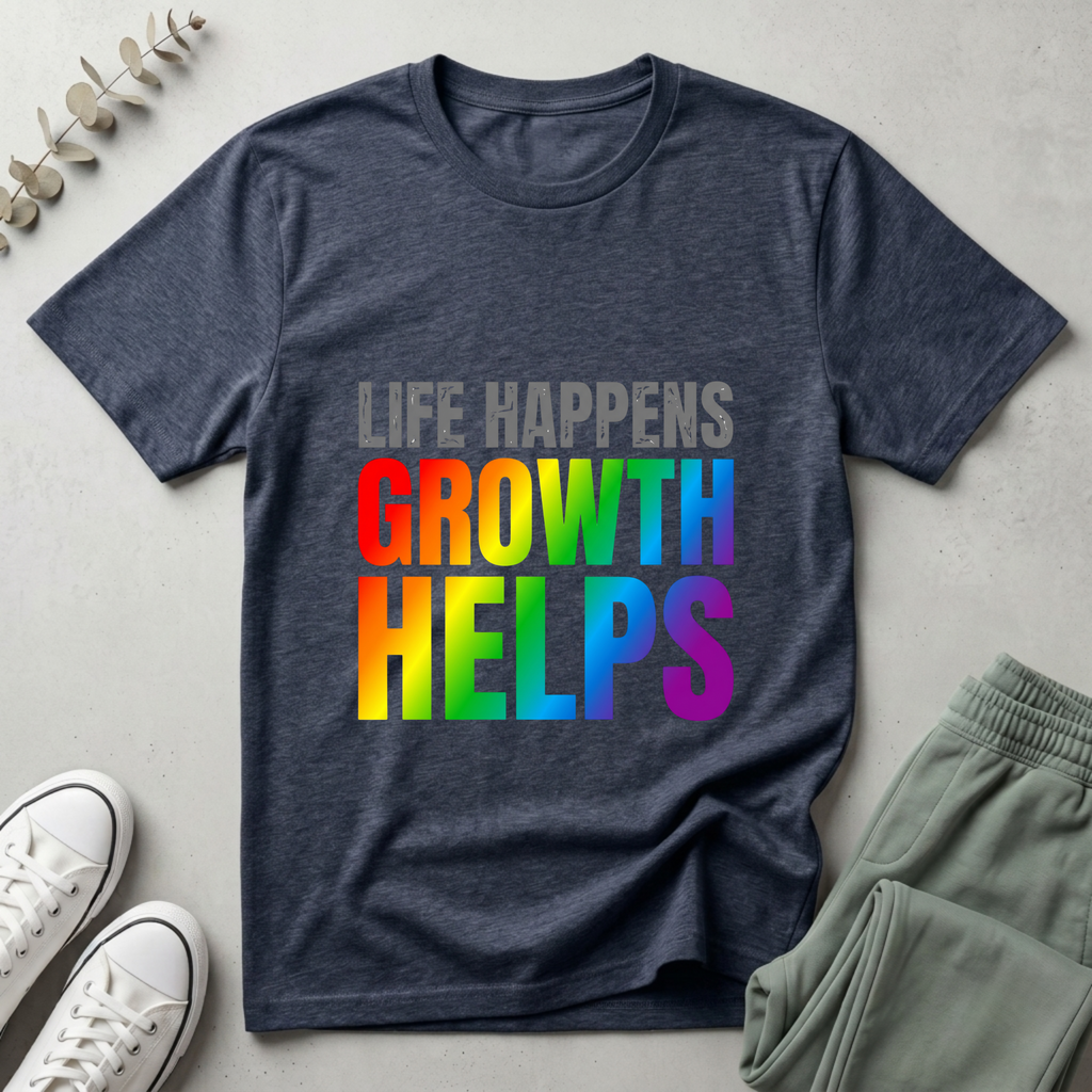 Life Happens Growth Helps T-Shirt