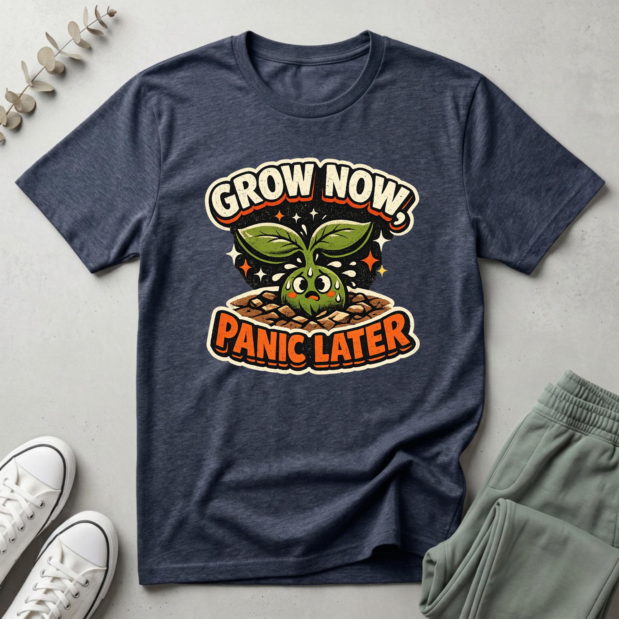 Grow Now Panic Later T-Shirt