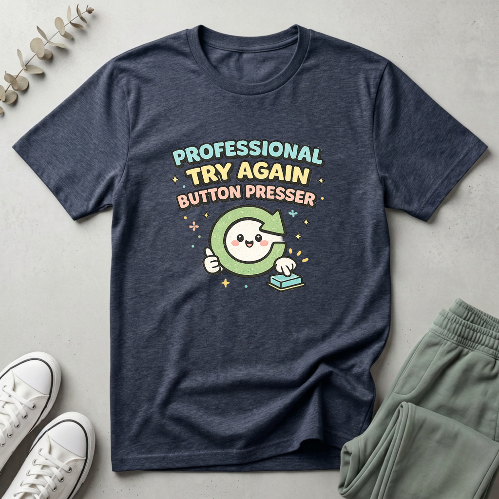 Try Again Button Presser T-Shirt