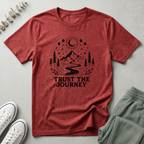 Trust The Journey Black T-Shirt