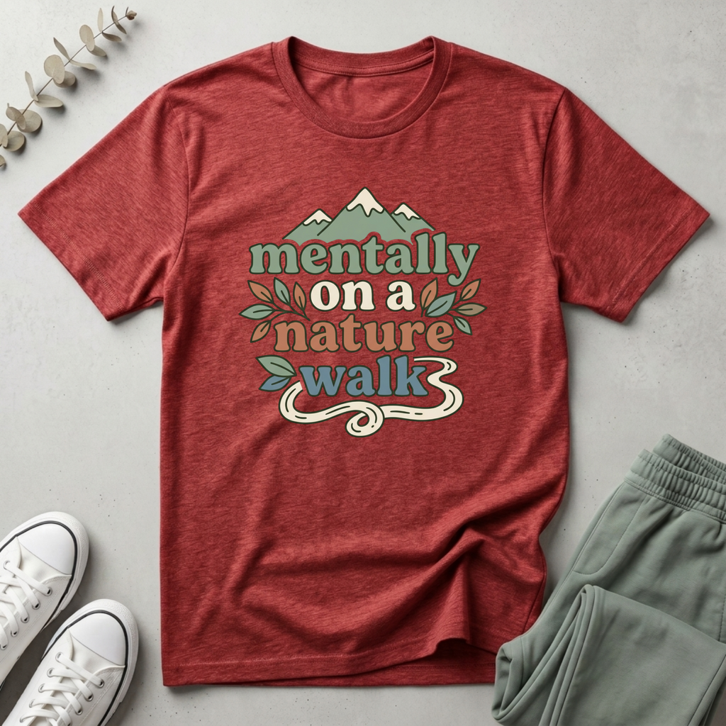 Mentally On A Nature Walk T-Shirt