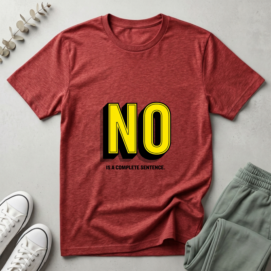 No Is A Complete Sentence T-Shirt