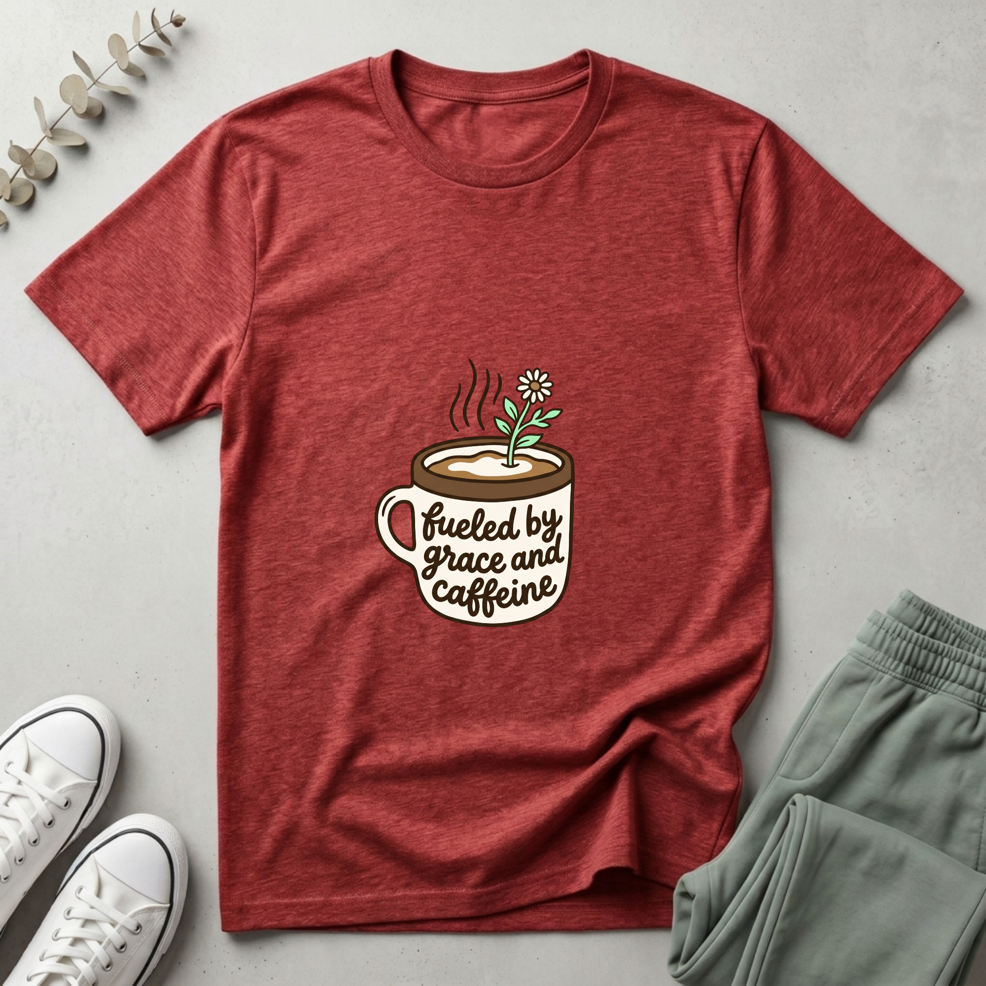 Fueled By Grace And Caffeine T-Shirt