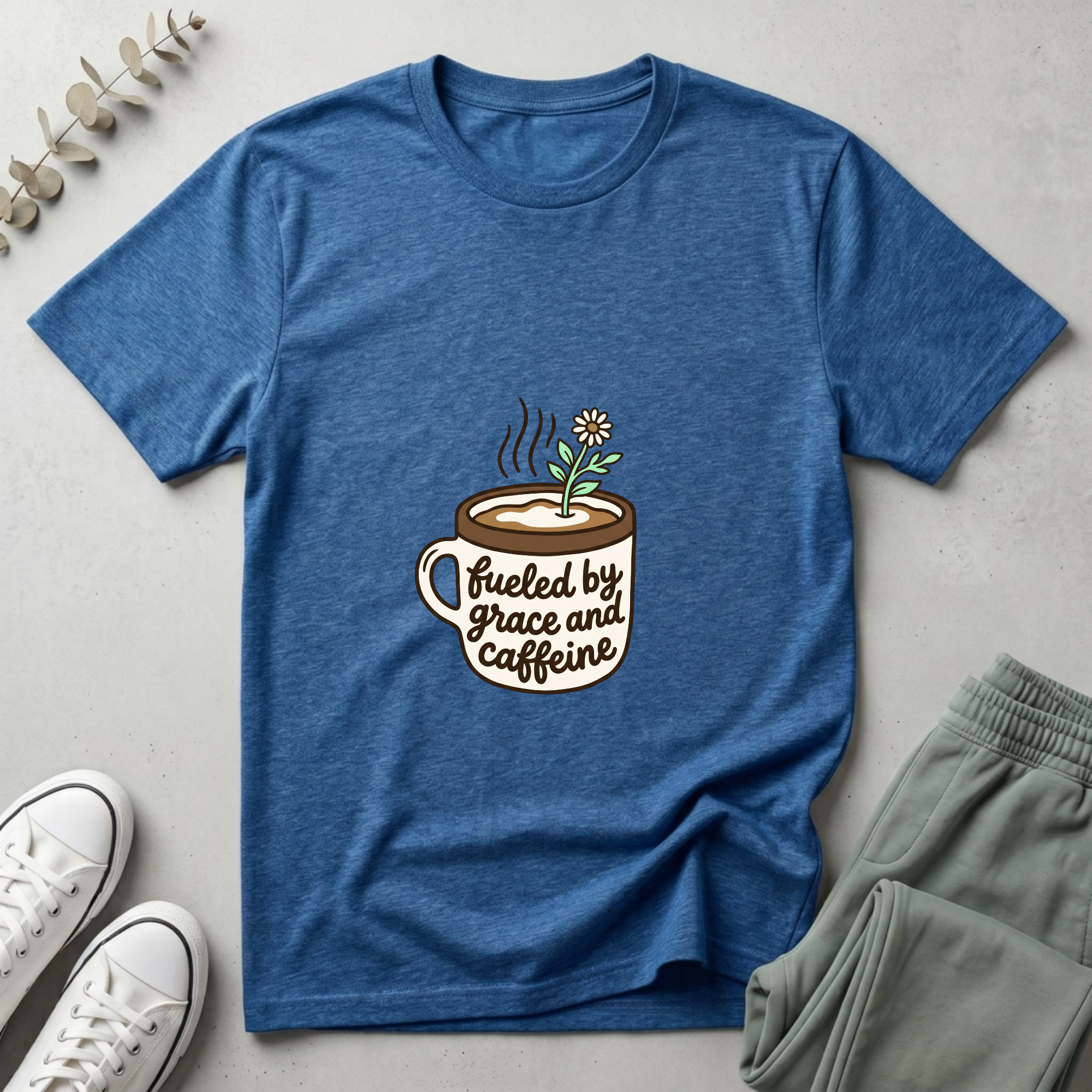 Fueled By Grace And Caffeine T-Shirt