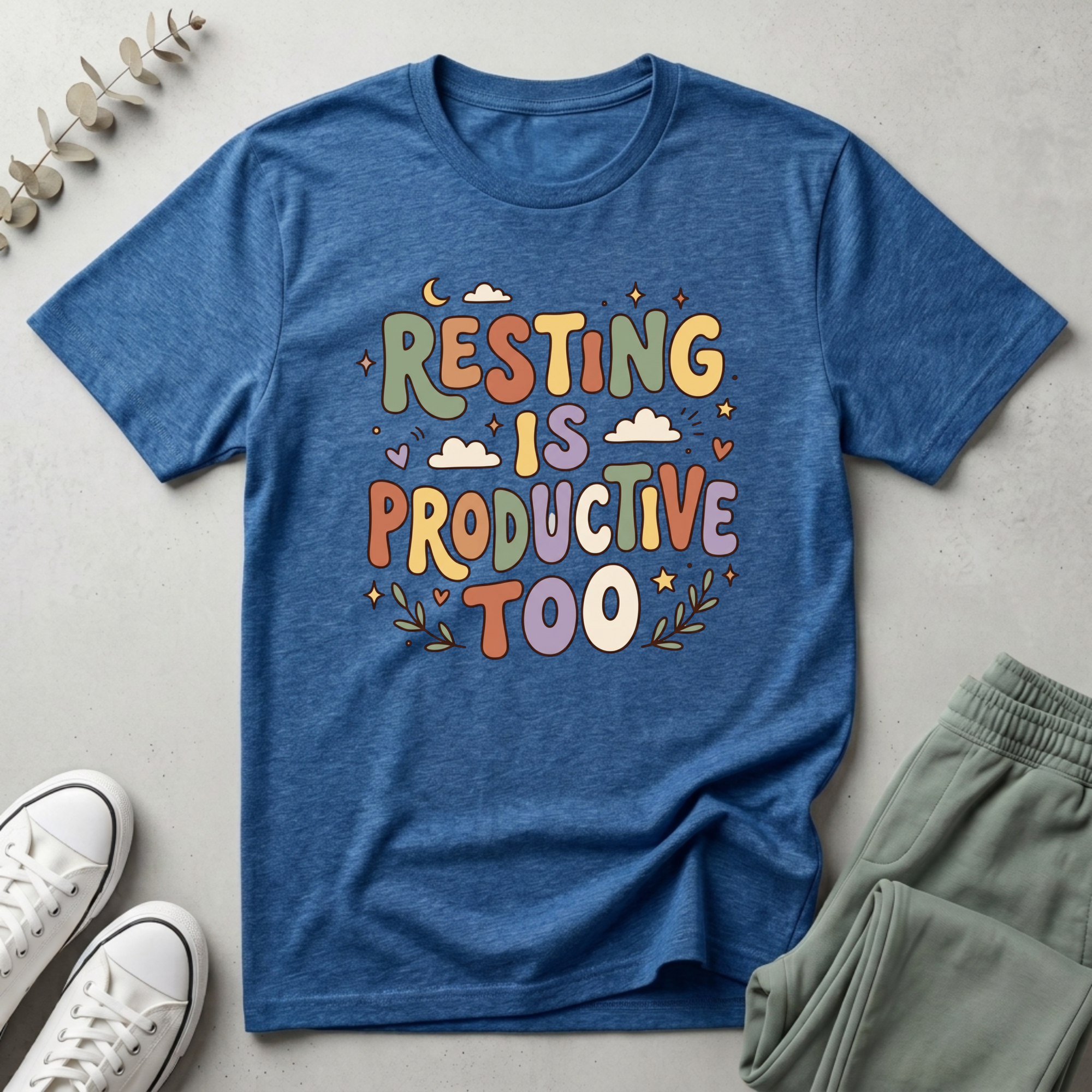 Resting Is Productive Too T-Shirt