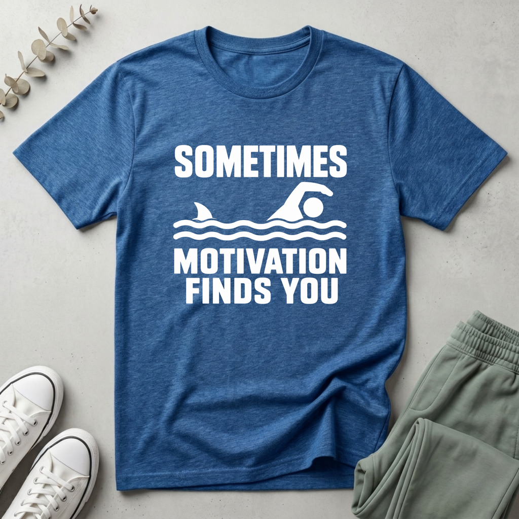 Sometimes Motivation Finds You T-Shirt