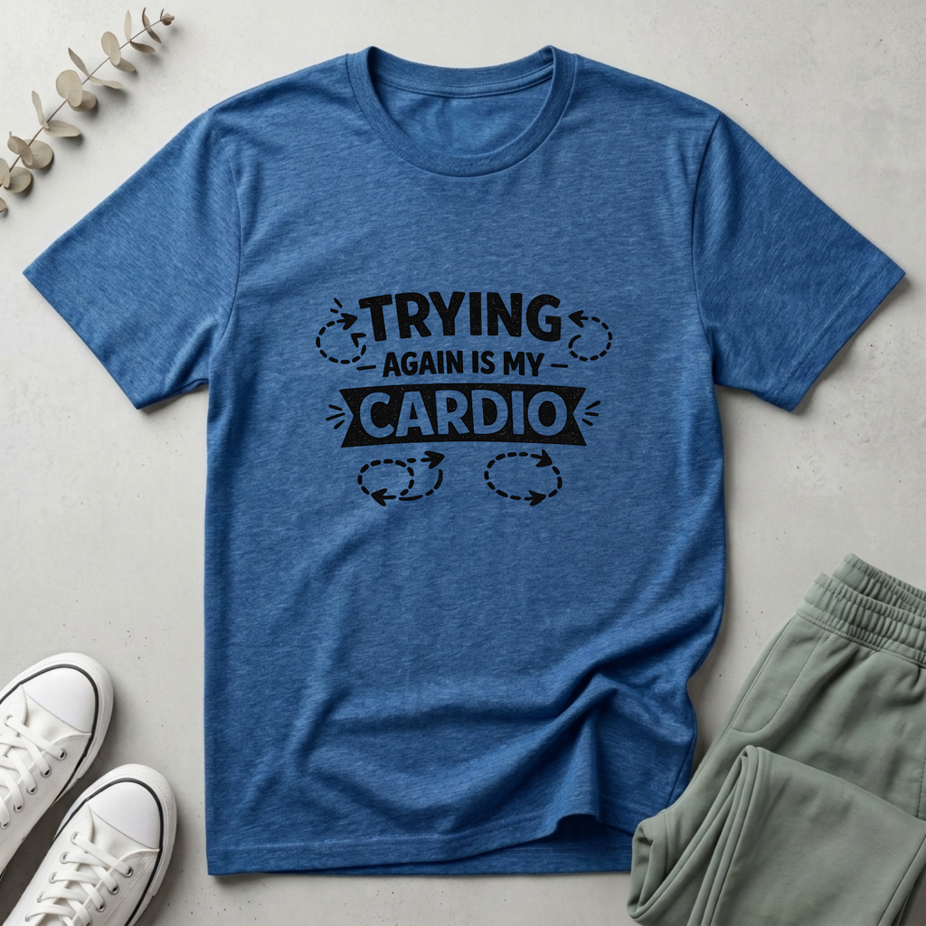Trying Again Is My Cardio T-Shirt