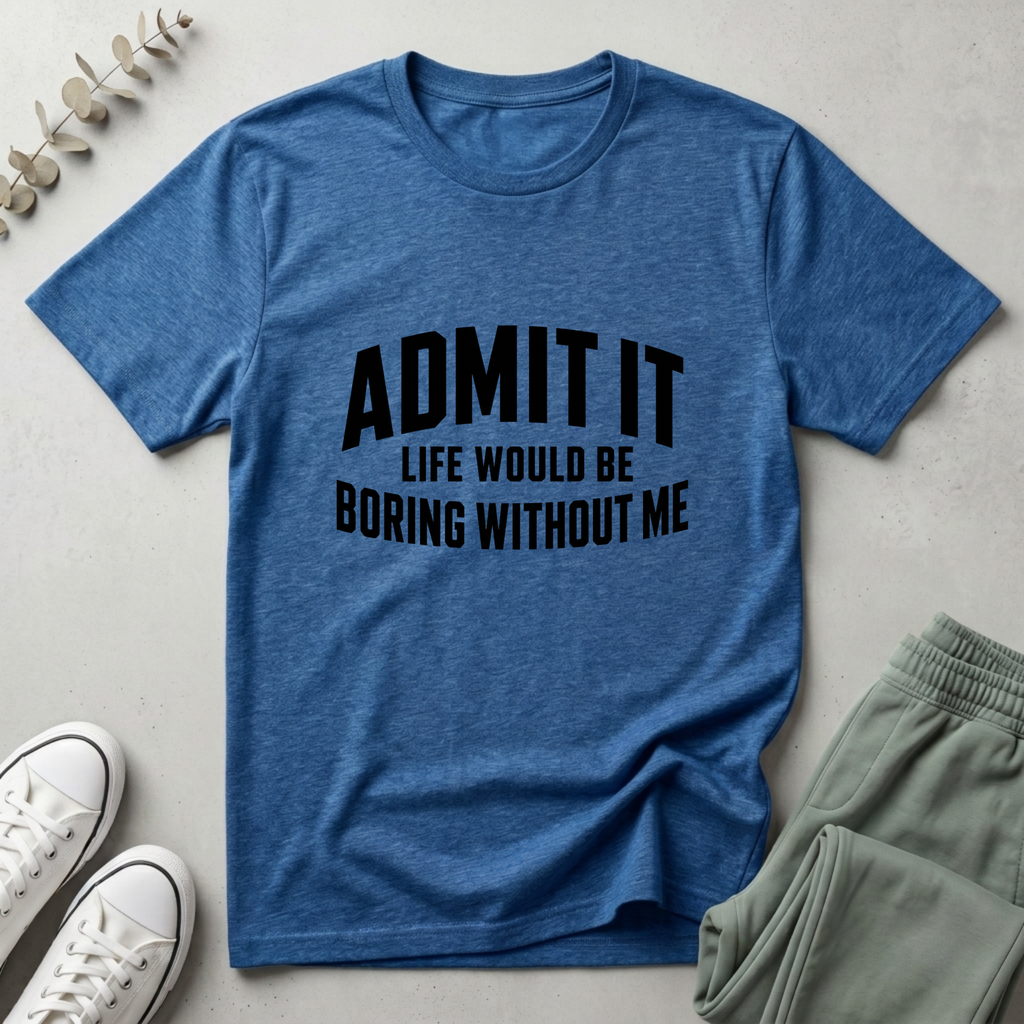 Life Boring Without Me T-Shirt