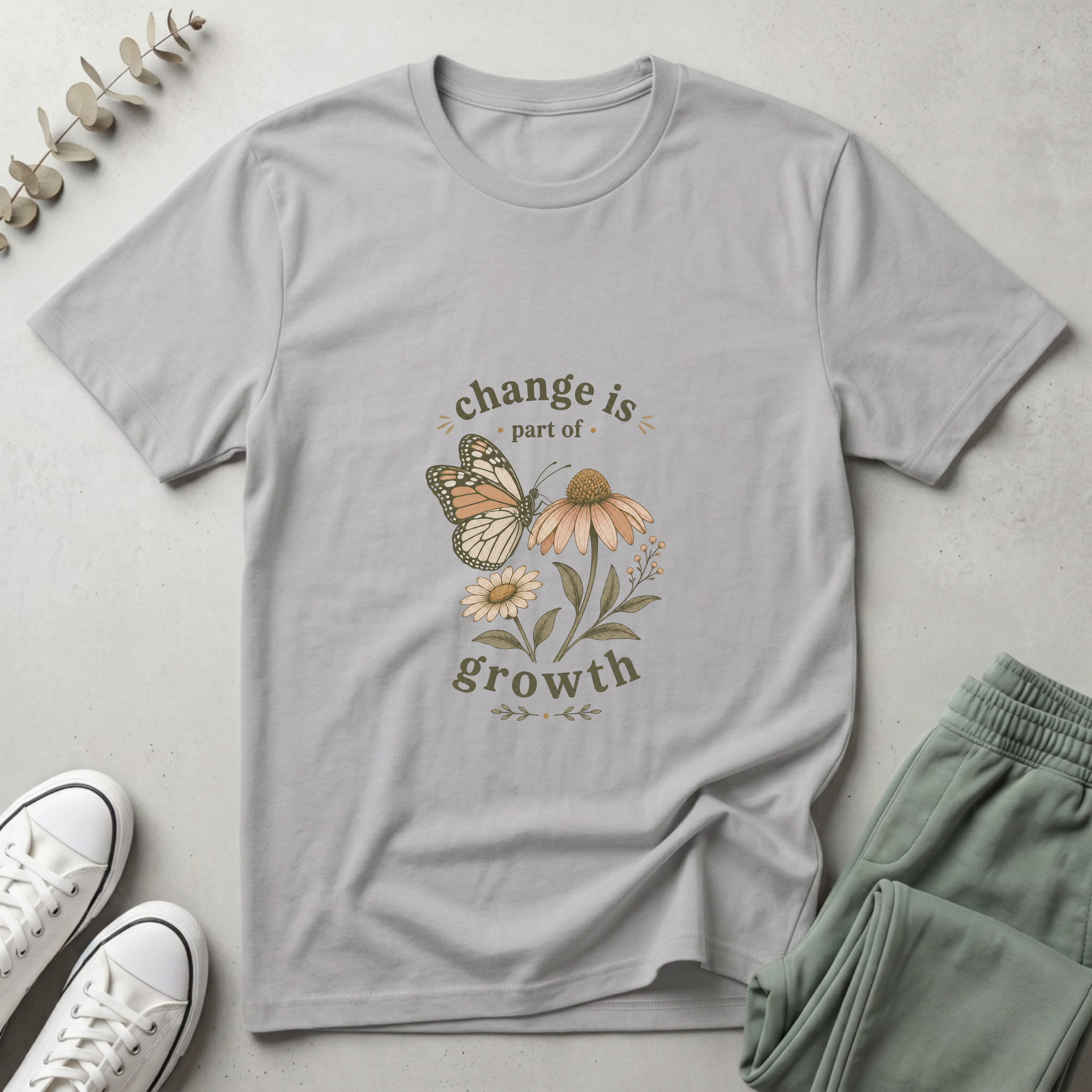 Change Is Part Of Growth T-Shirt