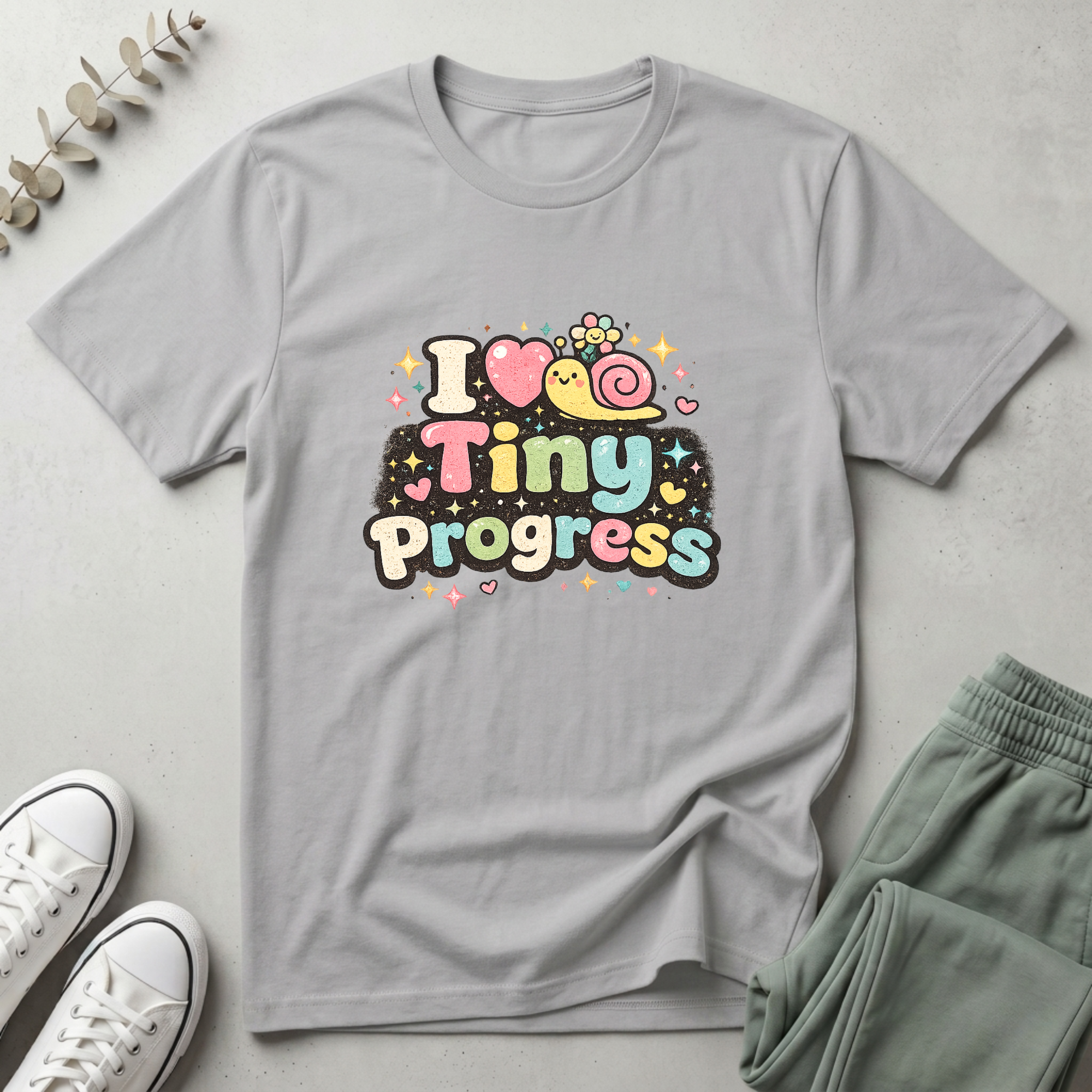 I Love Tiny Progress T-Shirt