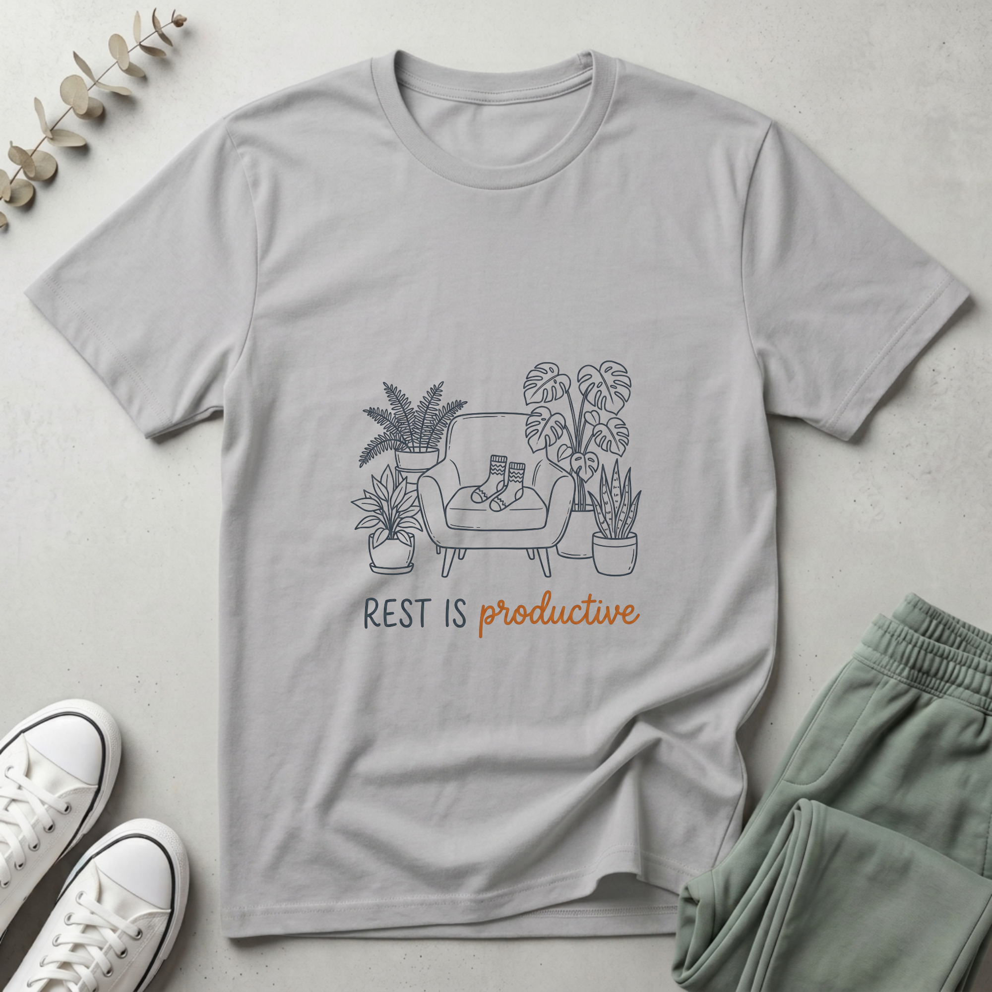 Rest Is Productive (2) T-Shirt