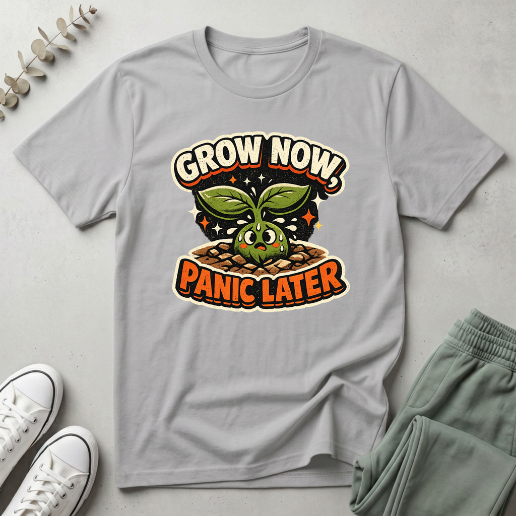 Grow Now Panic Later T-Shirt