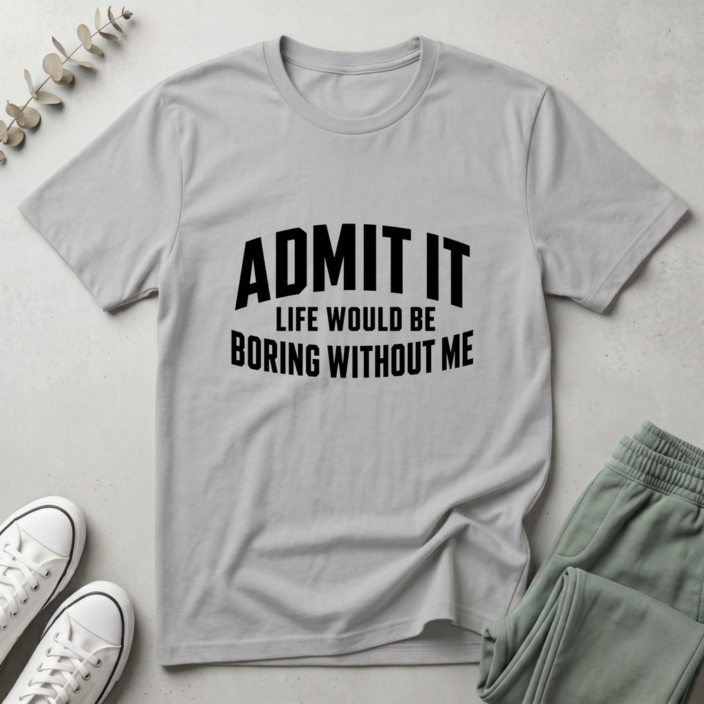 Life Boring Without Me T-Shirt