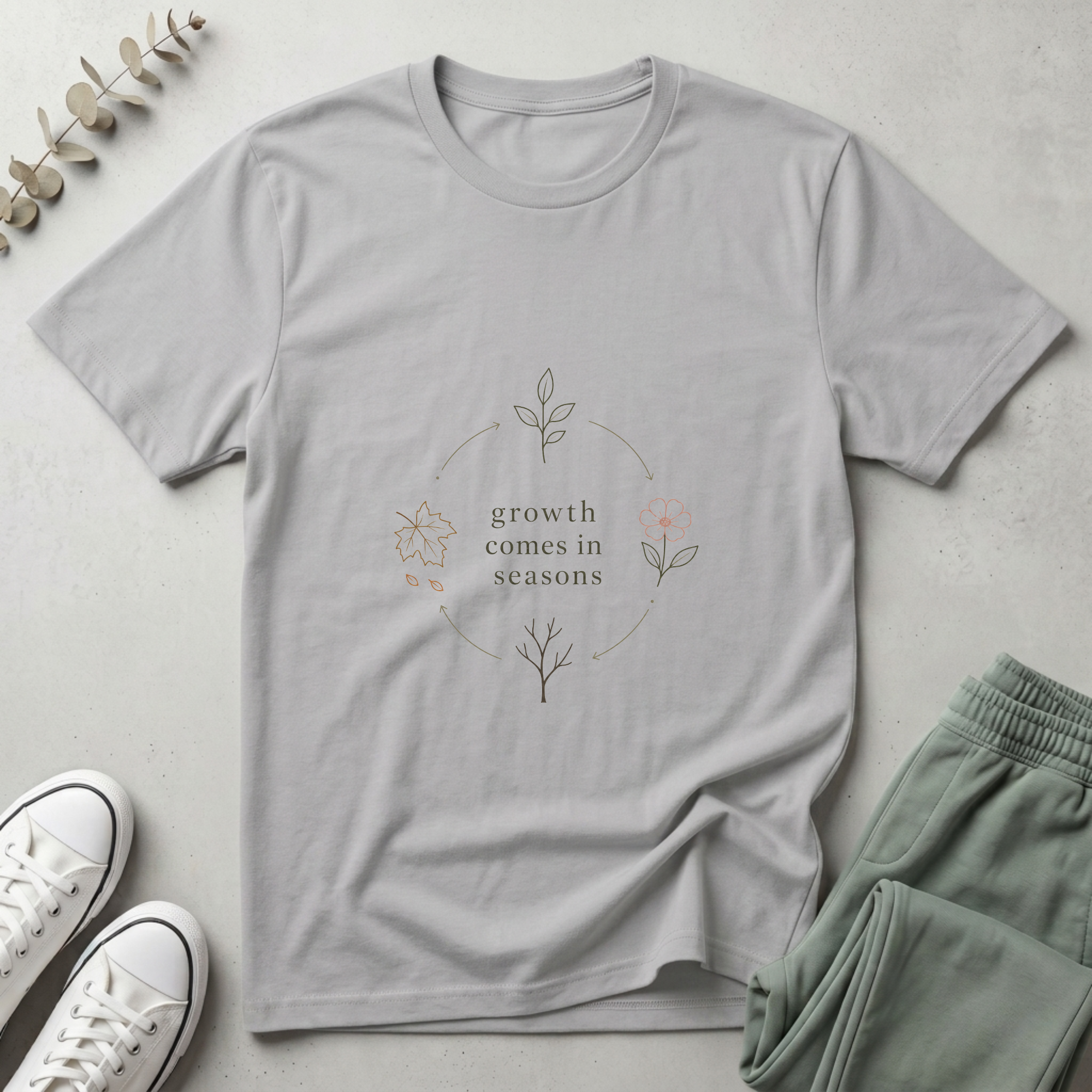 Growth Comes In Seasons T-Shirt