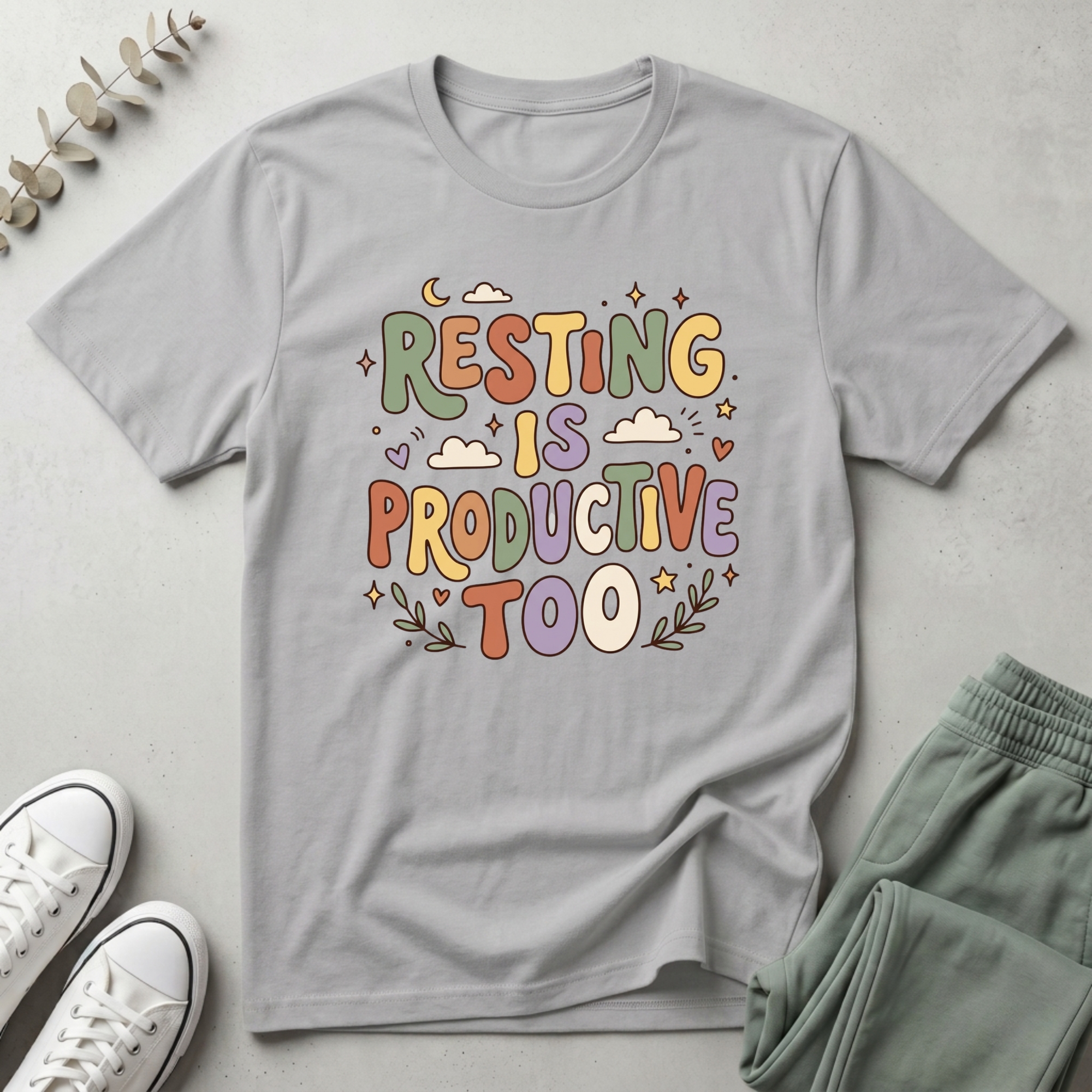 Resting Is Productive Too T-Shirt