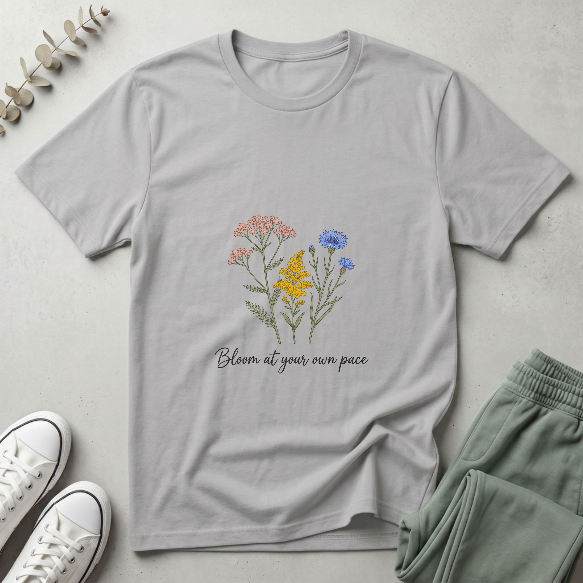 Bloom At Your Own Pace T-Shirt