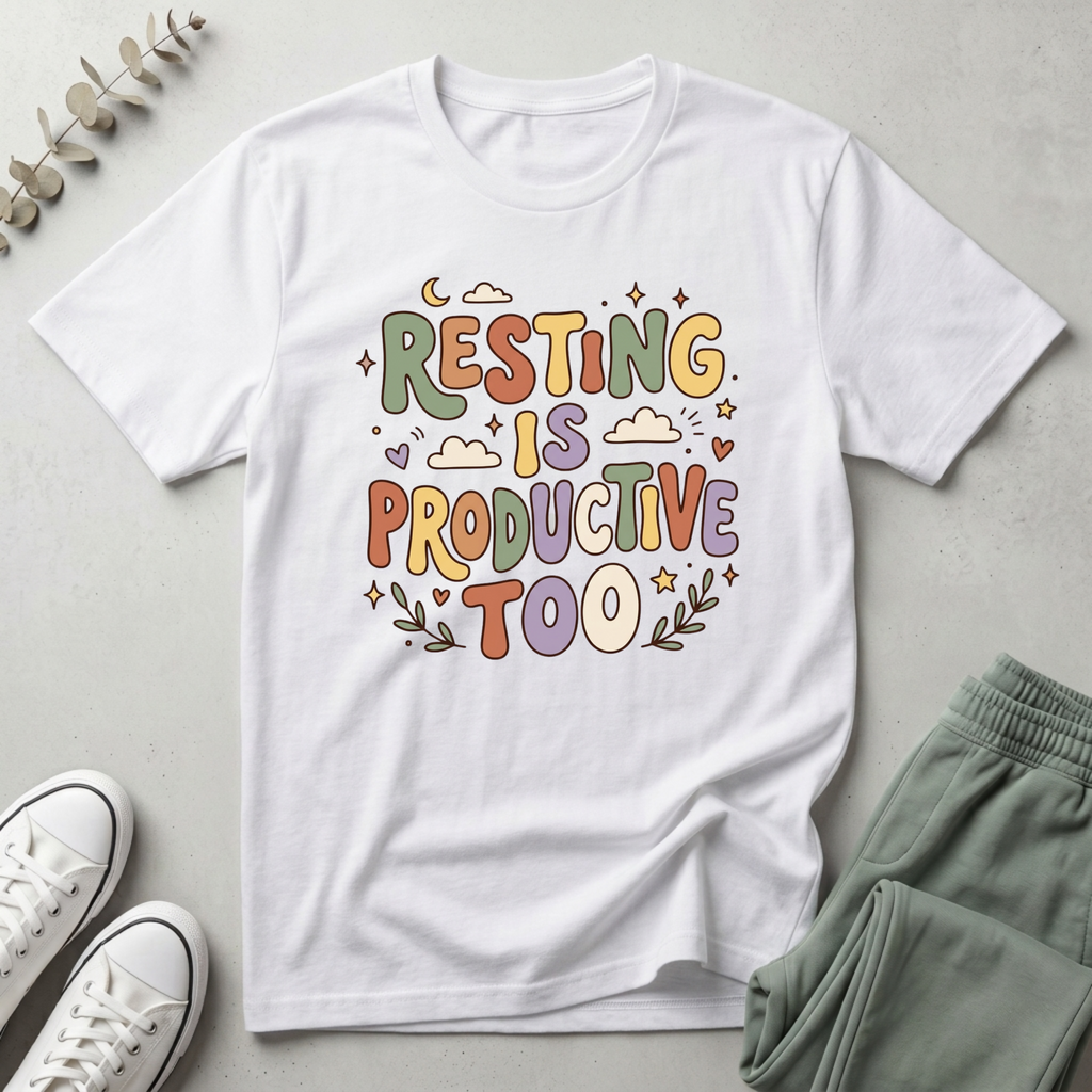 Resting Is Productive Too T-Shirt